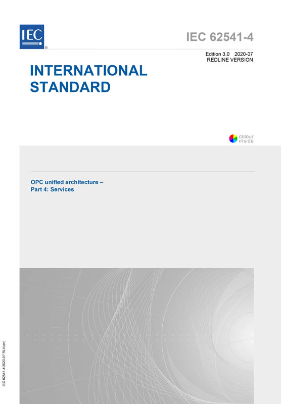 Cover IEC 62541-4:2020 RLV